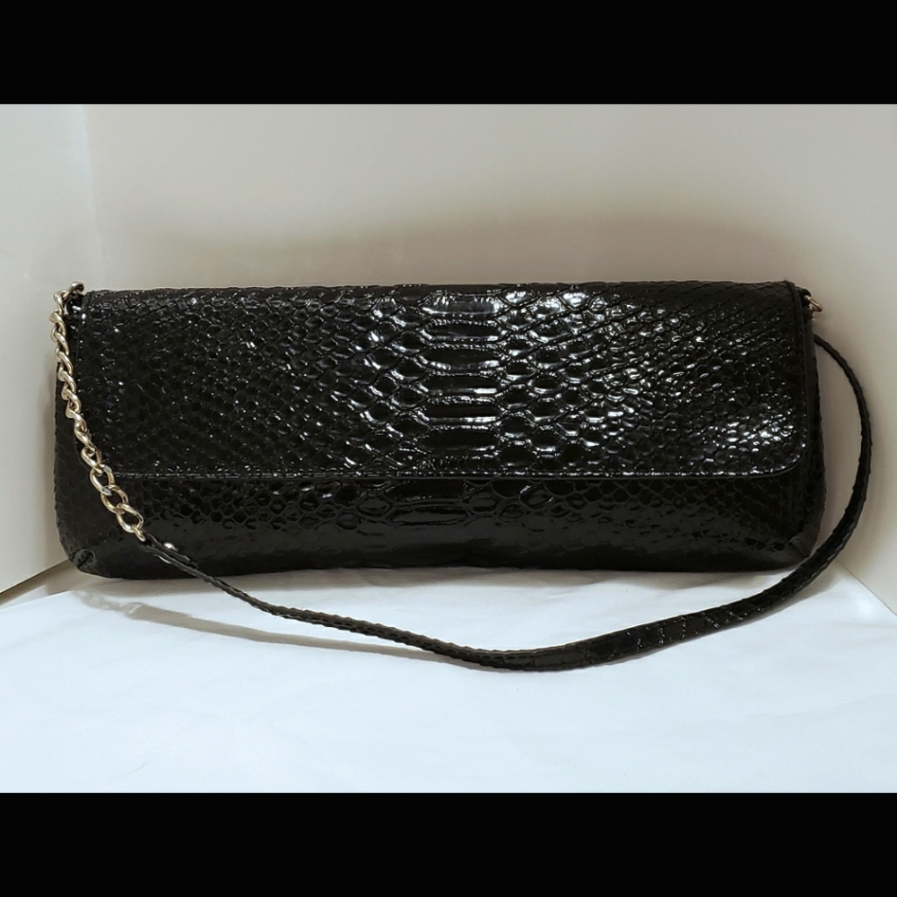 Bonita bags New York black clutch purse